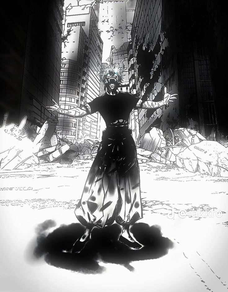Satoru gojo returning.jpeg